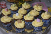 Gedecoreerde cupcake bestellen